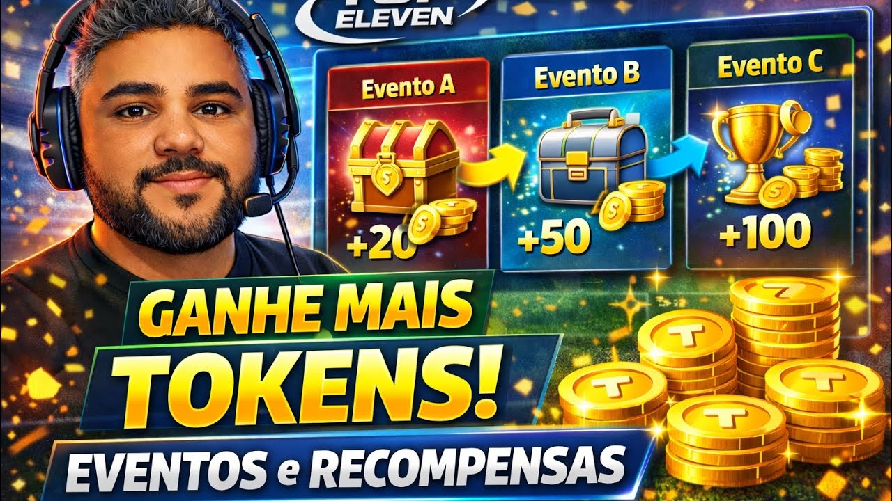 COMO GANHAR MAIS TOKENS no TOP ELEVEN 💰 | Eventos e Recompensas EXPLICADOS