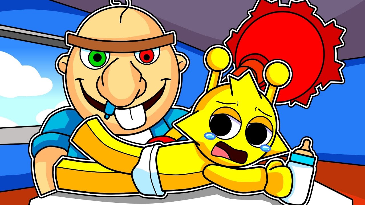 BEBE SIMON Y LOS SPRUNKI ESCAPAN DE LA GUARDERIA DE BOBBY! 😱 INCREDIBOX SPRUNKI en ROBLOX