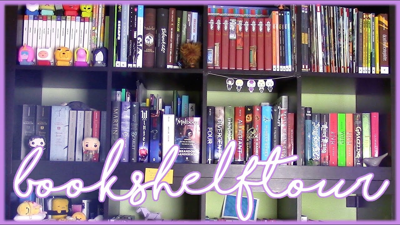 BOOKSHELF TOUR 2016 ☾ PARTE 1