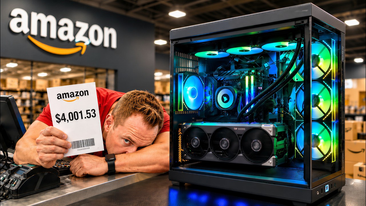 Я собрал самый БЫСТРЫЙ игровой ПК на Amazon!
