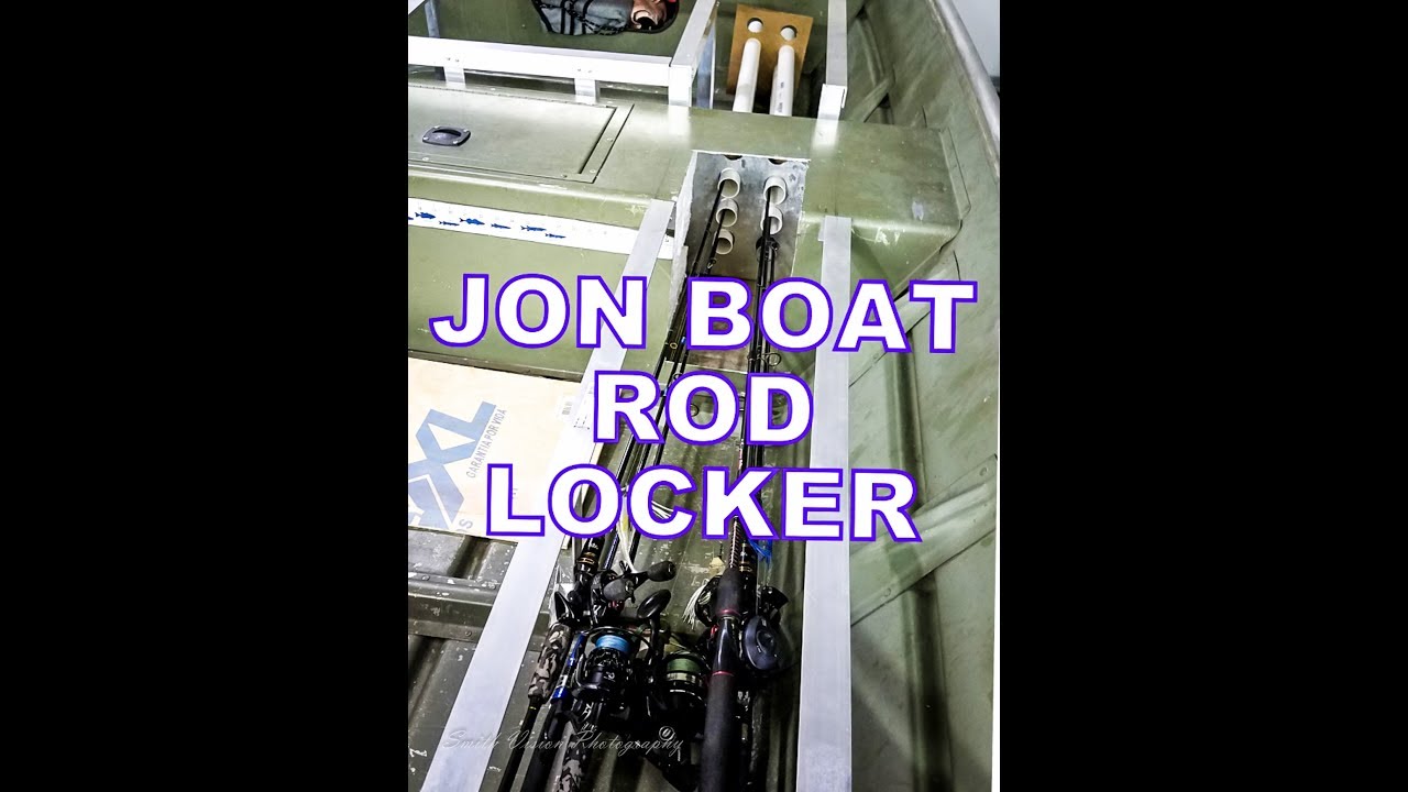 How to build a Rod Locker for my Jon Boat to Bass Boat  conversion