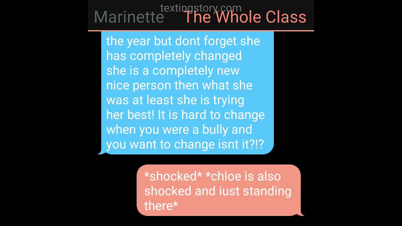 lila lies about Chloe part 1/ MLB/Texting story