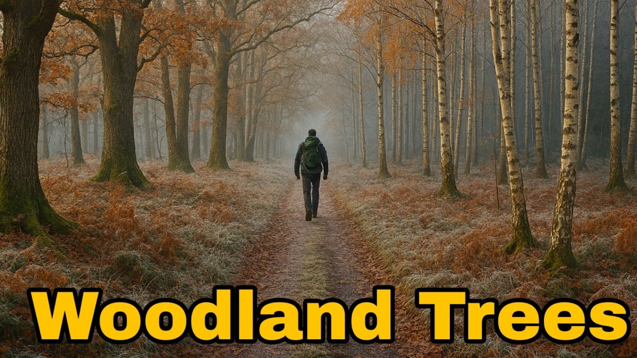 Late Autumn Colours Walk #woodlandambience #mindfulness #nature #forest