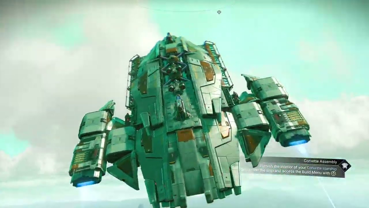 How to make RSI HERMES from Star Citizen - NO MAN'S SKY