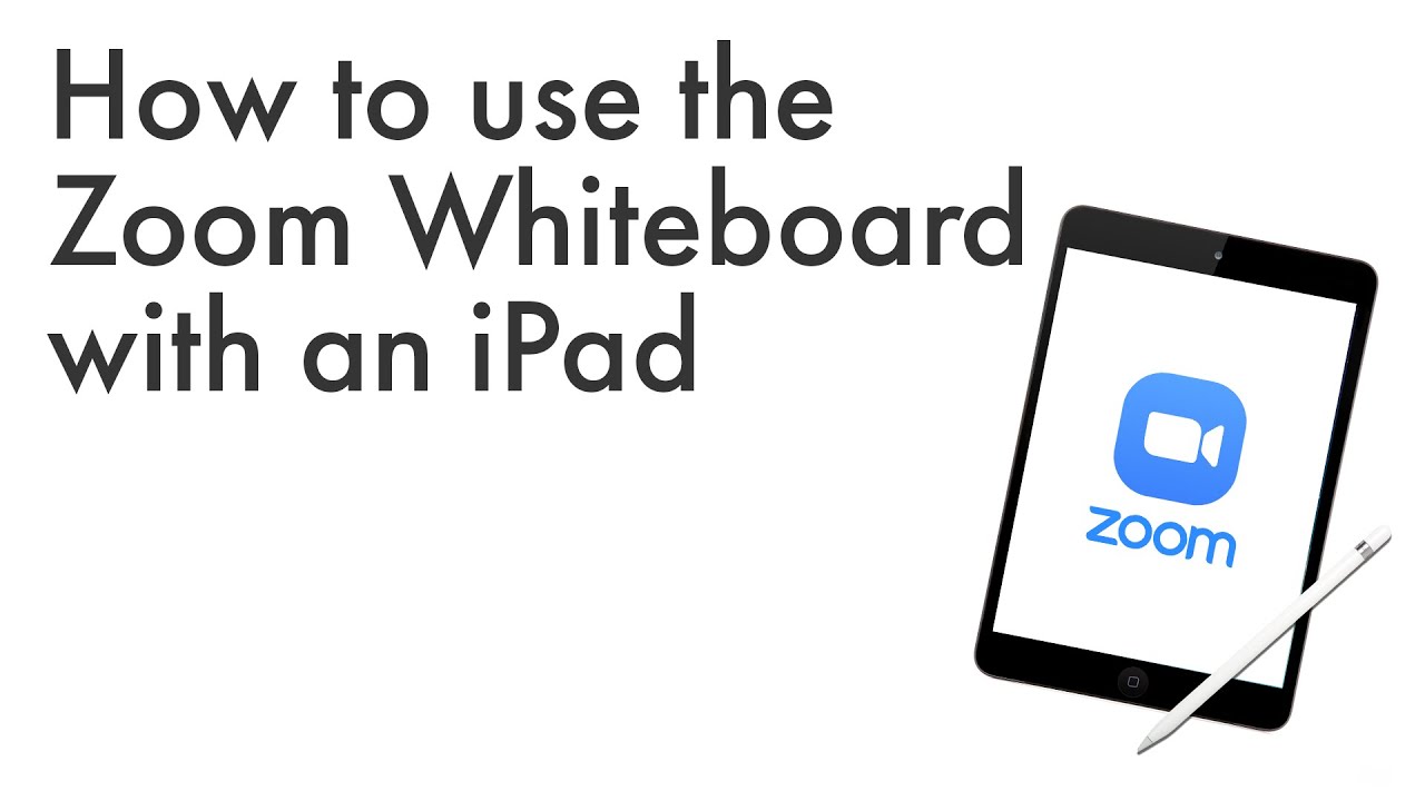 Как использовать доску Zoom White Board с iPad