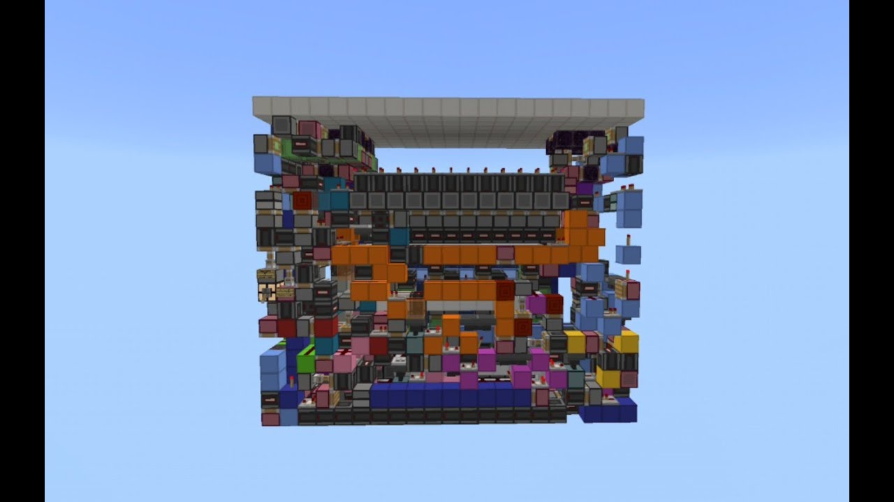 [Flying Machine]12x12 Glass Hipster in MCBE