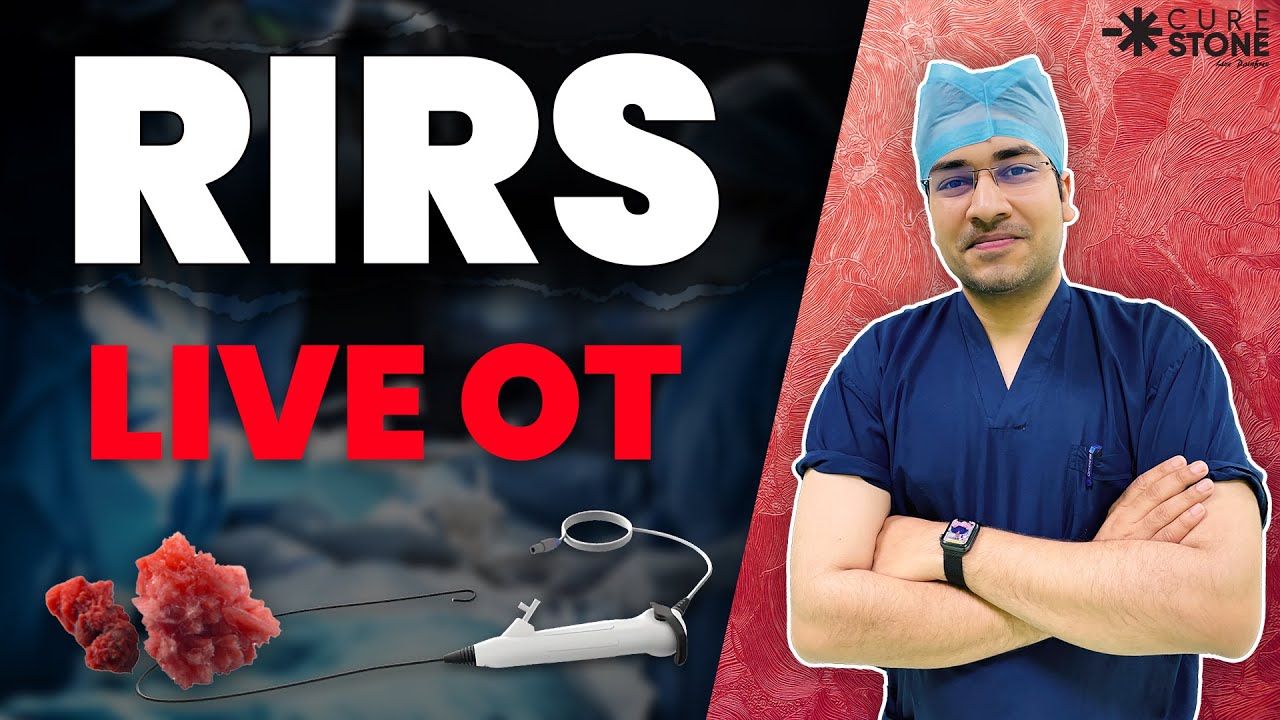 Rirs kaise hota hai - Live OT | Kidney Stone treatment | Laser treatment&nbsp;#rirs&nbsp;#live