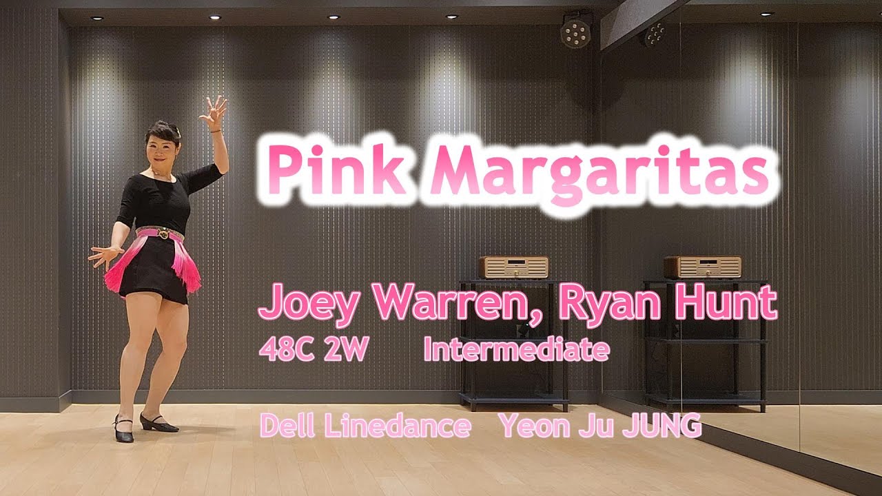 Pink Margaritas Linedance/핑크 마가리타스/Intermediate/중급/#DellLinedance #dance #라인댄스퀸 #라인댄스 #성남 #분당 #정연주