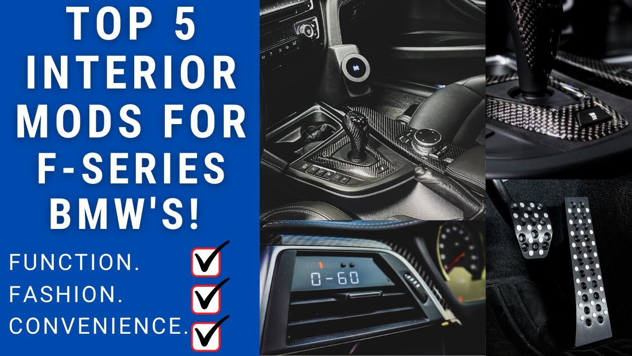 THE 5 BEST INTERIOR MODS FOR BMW M2, M3, M4 | RANKED