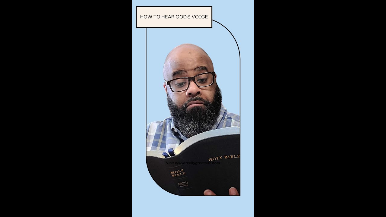 How to Hear God's Voice