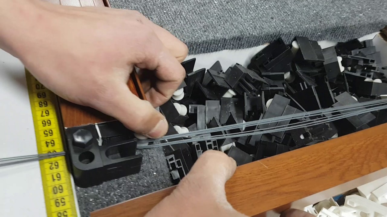 PILESAN Plisse - Double System Installation Method
