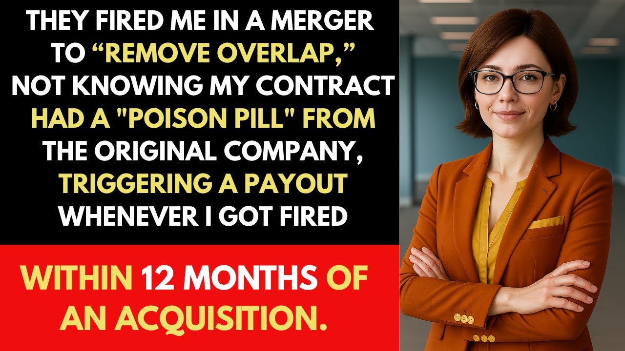 Fired After the Merger &mdash; They Ignored One Clause and Lost $11 Million