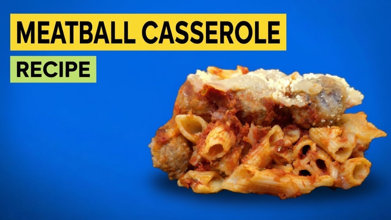 Meatball Casserole: A Saucy Love Story?