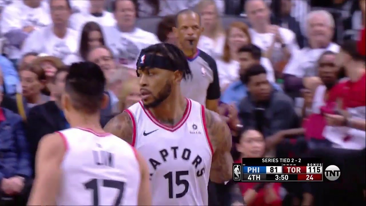 Eric Moreland All Plays 05/07/19 Philadelphia 76ers vs Toronto Raptors Game 5 Highlights