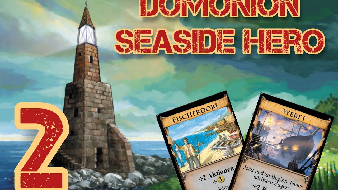 Dominion Seaside Hero: Fischerdorf + Werft = Deck in Hand ✋