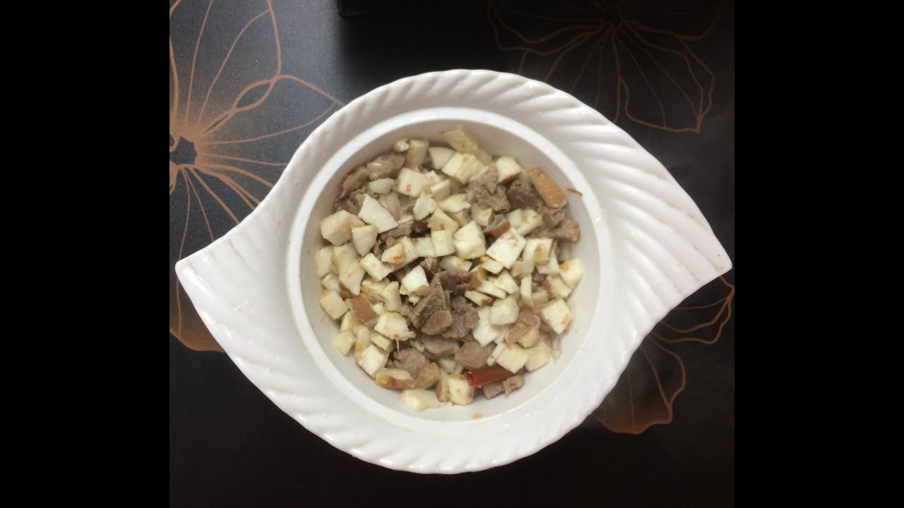 How to make Sourashtra Mutton plus coconut Vadhakkal (Chainokin Nalar Poltathe)