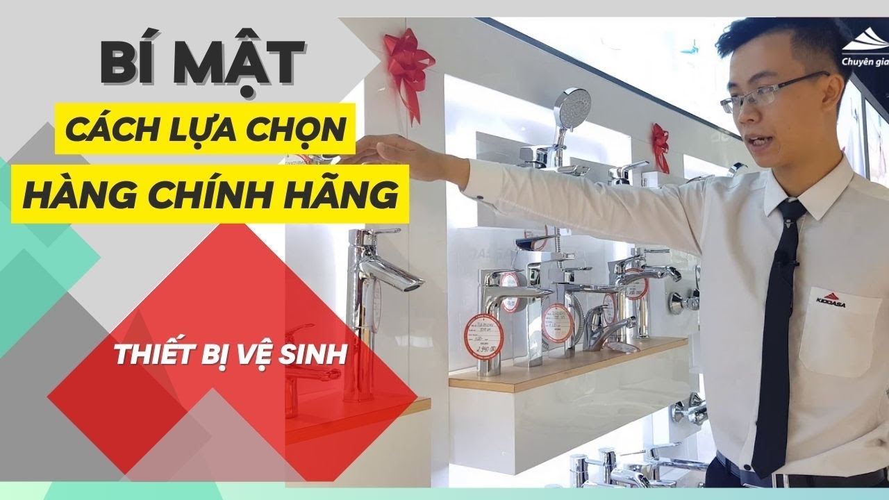 Bí quyết chọn được thiết bị vệ sinh chính hãng TOTO