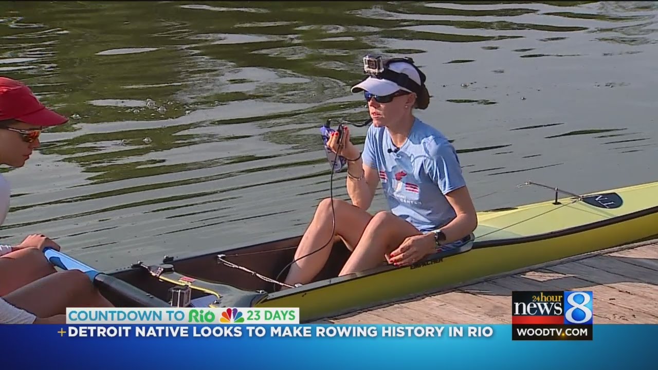 Michigan woman eyes rowing history in Rio