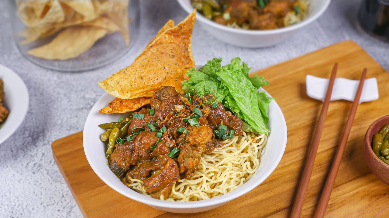 Mie Ayam Tulang - Resep Mie Ayam Terenak