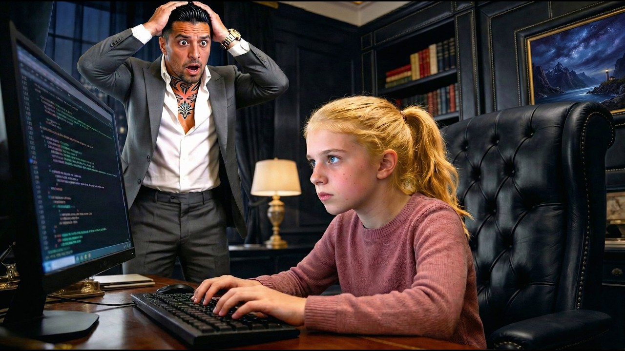 ¿Quién te dio permiso?El jefe mafioso sorprende a una niña saqueando su oficina—la verdad lo impacta