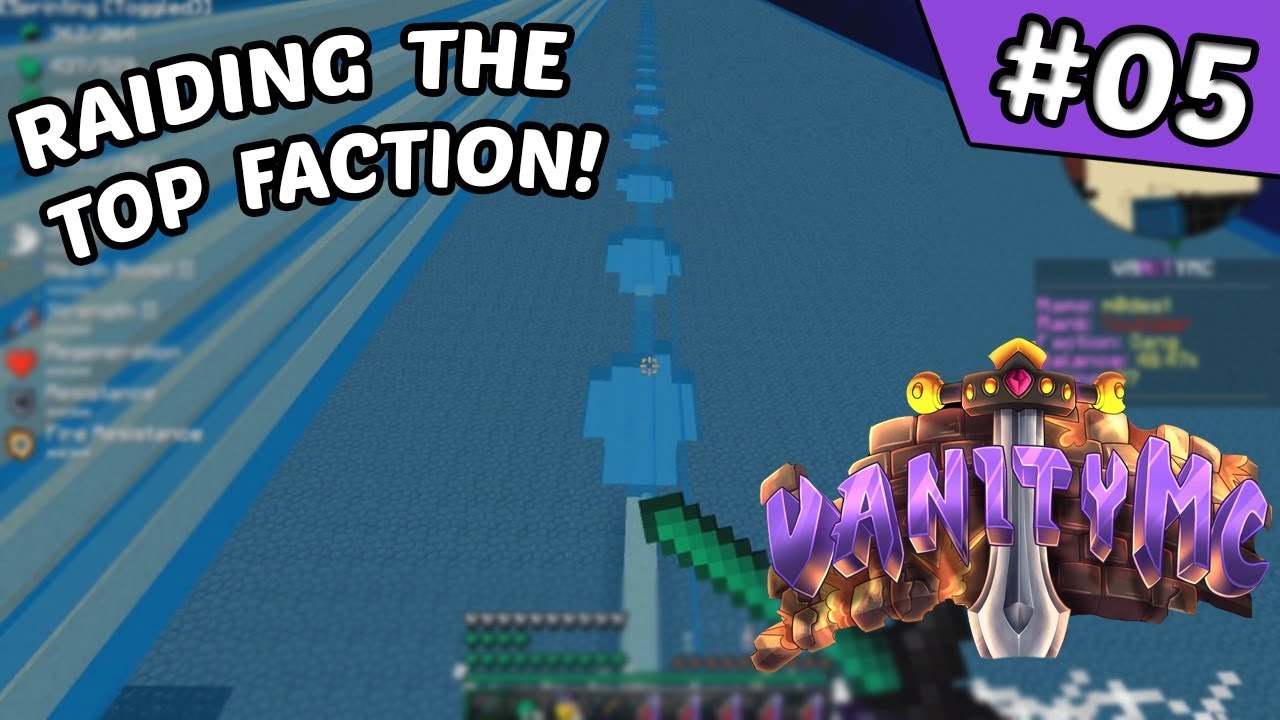 RAIDING F TOP #1!!! | VanityMC Map 7 #5 (Minecraft Factions)