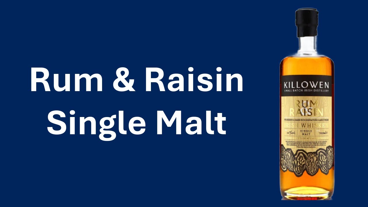 Rum & Raisin Single Malt from Killowen Distillery