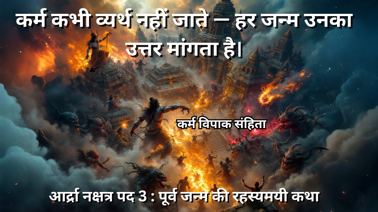 आर्द्रा नक्षत्र पद 3 का रहस्य | Past Life Karma | मुक्ति उपाय Shiv Parvati कथा | कर्मविपाक कथा