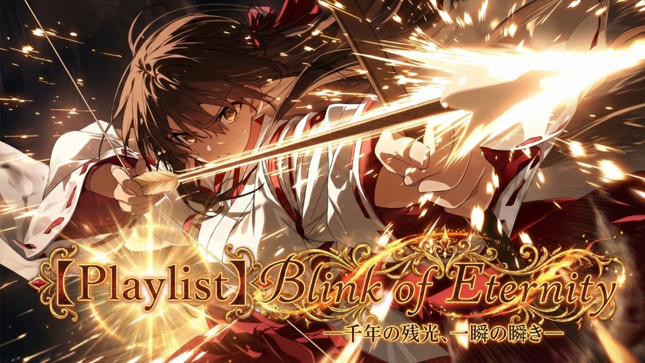 【Playlist】Blink of Eternity —千年の残光、一瞬の瞬き—｜Anime OP × Beautiful Fantasy × Ethereal BGM｜
