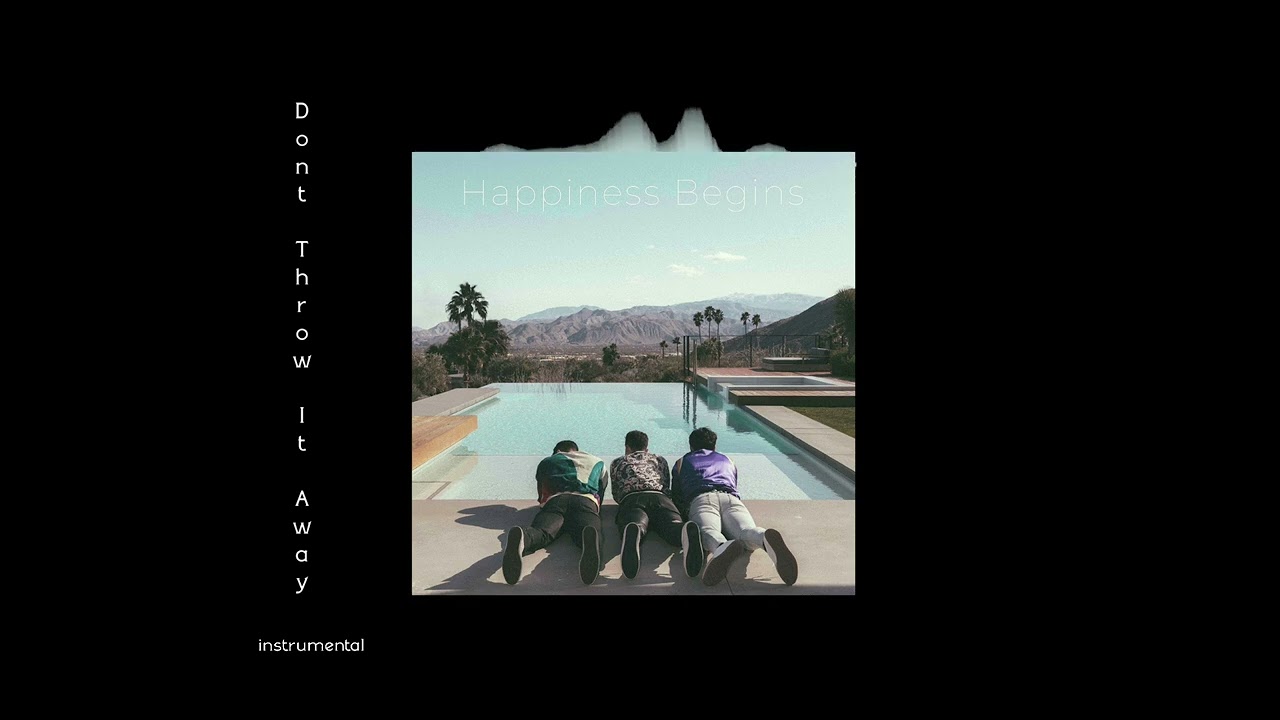 Don’t Throw It Away- Jonas Brothers (instrumental w/ bg vocals)