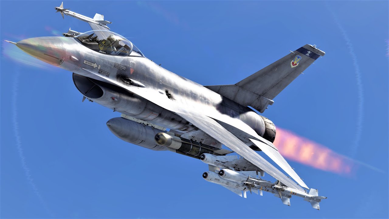 F-16 Block 10 Close Air Support in Ground RB (War Thunder)