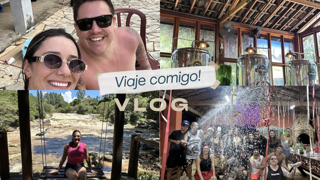 Vlog de viagem - arrumando mala, viagem para extrema, carnaval, organização após viagem 