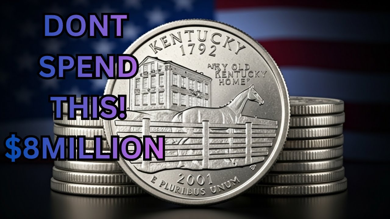 &ldquo;2001 Kentucky Quarter Worth Money! RARE Errors and Hidden Value You Should Check!&rdquo;