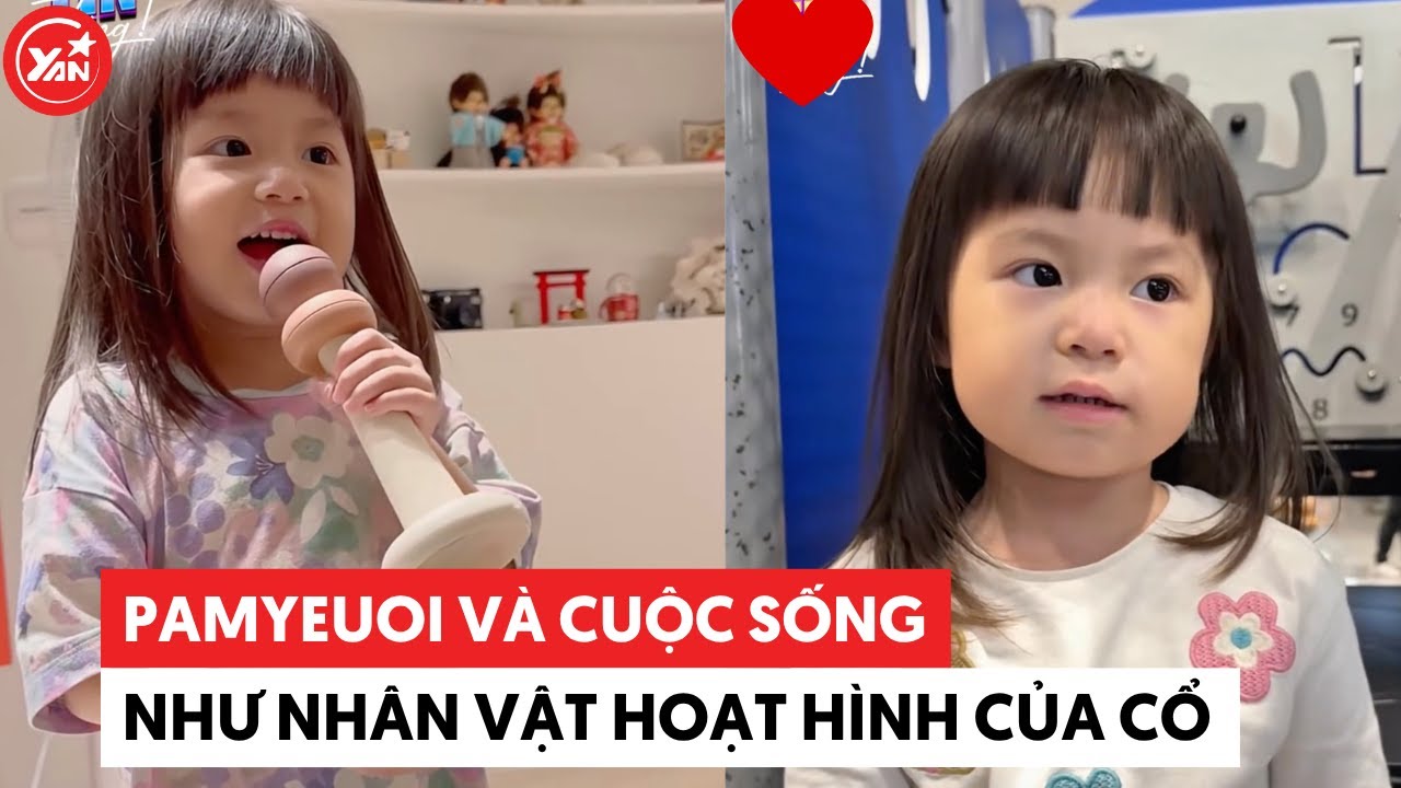 Pamyeuoi và cuộc sống như nhân vật phim hoạt hình của cổ 
