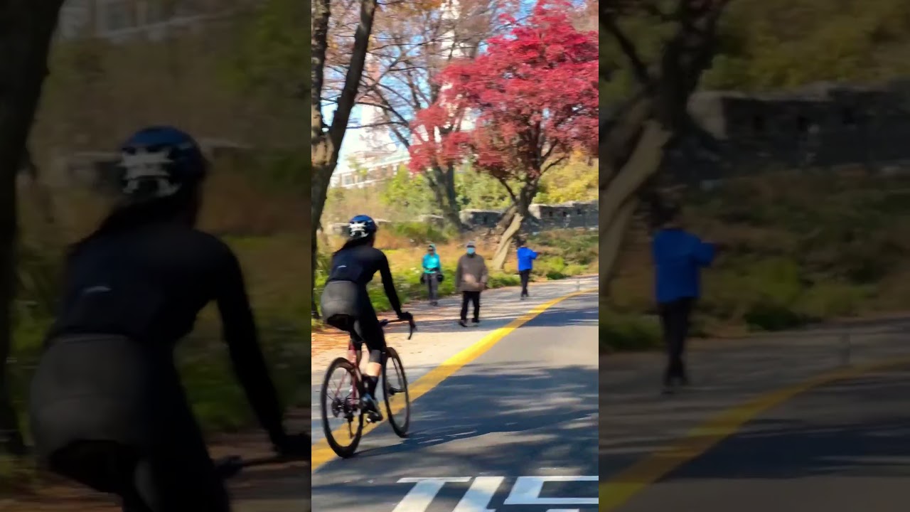 갑자기 왜 겨울됐지🥶 #cycling