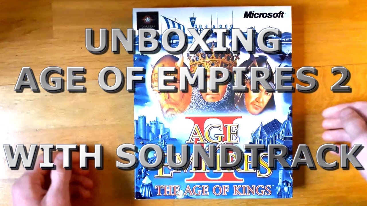 Age of Empires 2: The Age of Kings (PC Big box) Unboxing