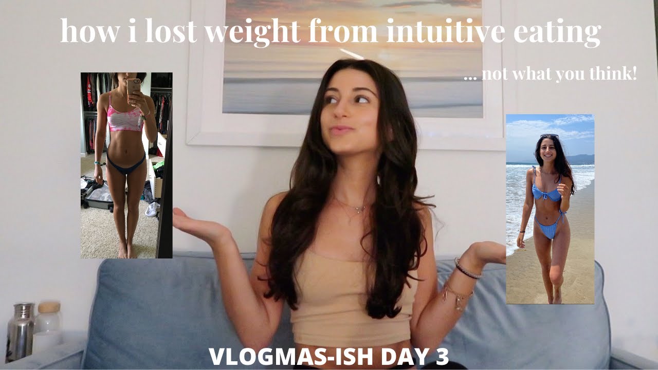 как я похудела с помощью интуитивного питания | vlogmas #3