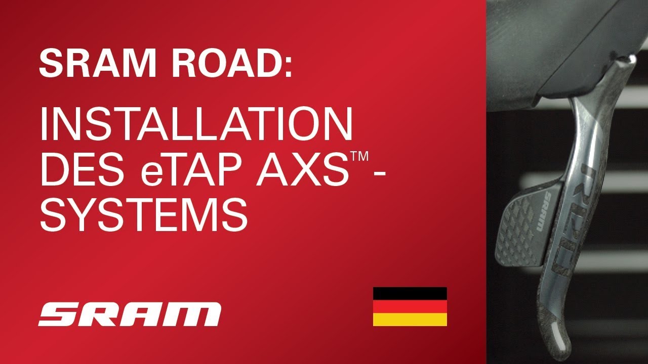 Installation des SRAM eTap AXS-Systems