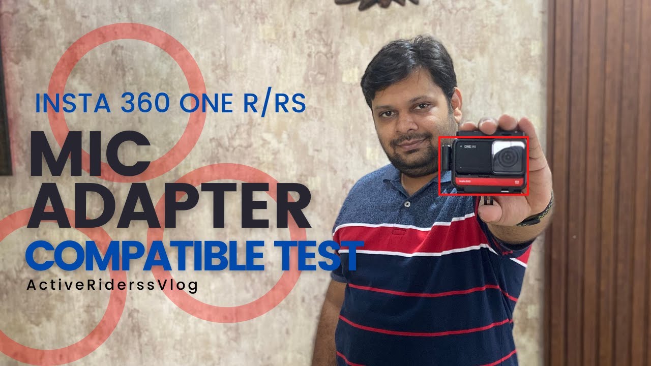 Compatibility of Insta 360 One R & RS Mic Adapter With Each Other | #insta360 #activeriderssvlog