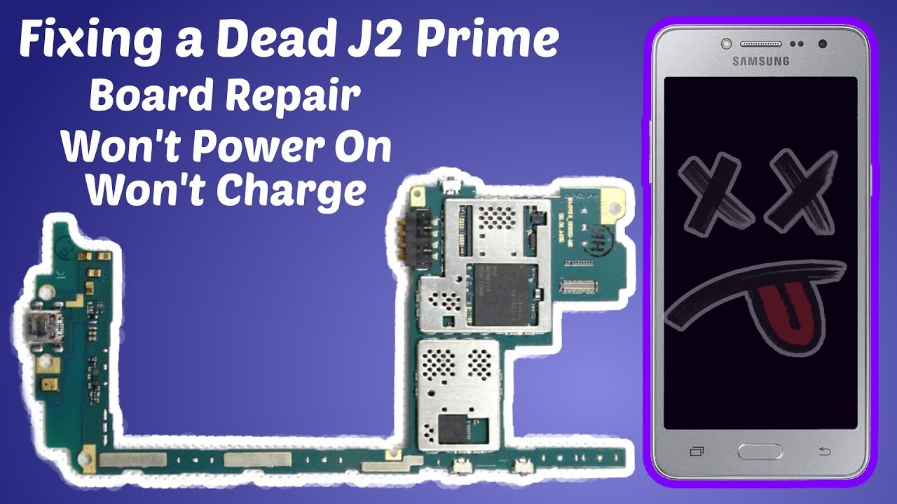 How To Fix J2 Prime G532, NO POWER, NOT CHARGING, Won't Power On, Doesn't Turn On, Doesn't Power On