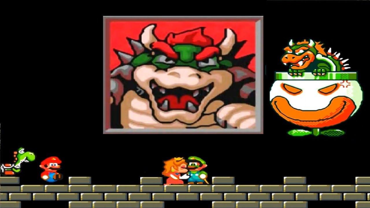 Super Mario World Remastered HD: World 7: Valley Of Bowser Part 2
