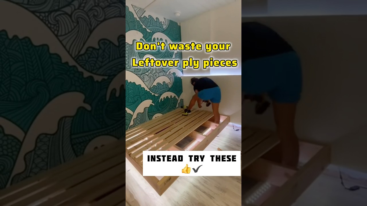 Don&rsquo;t Waste Leftover Plywood! Try This Smart Interior Hack