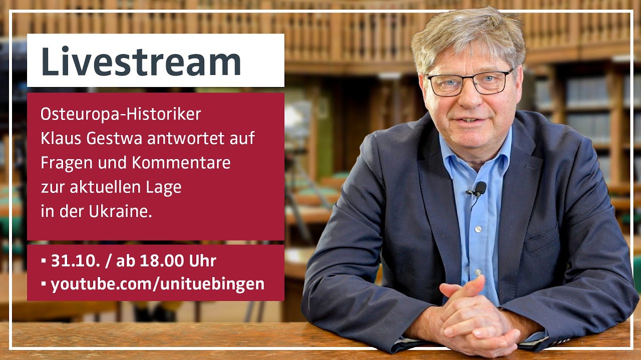 Klaus Gestwa antwortet auf Fragen zur aktuelle Lage in der Ukraine