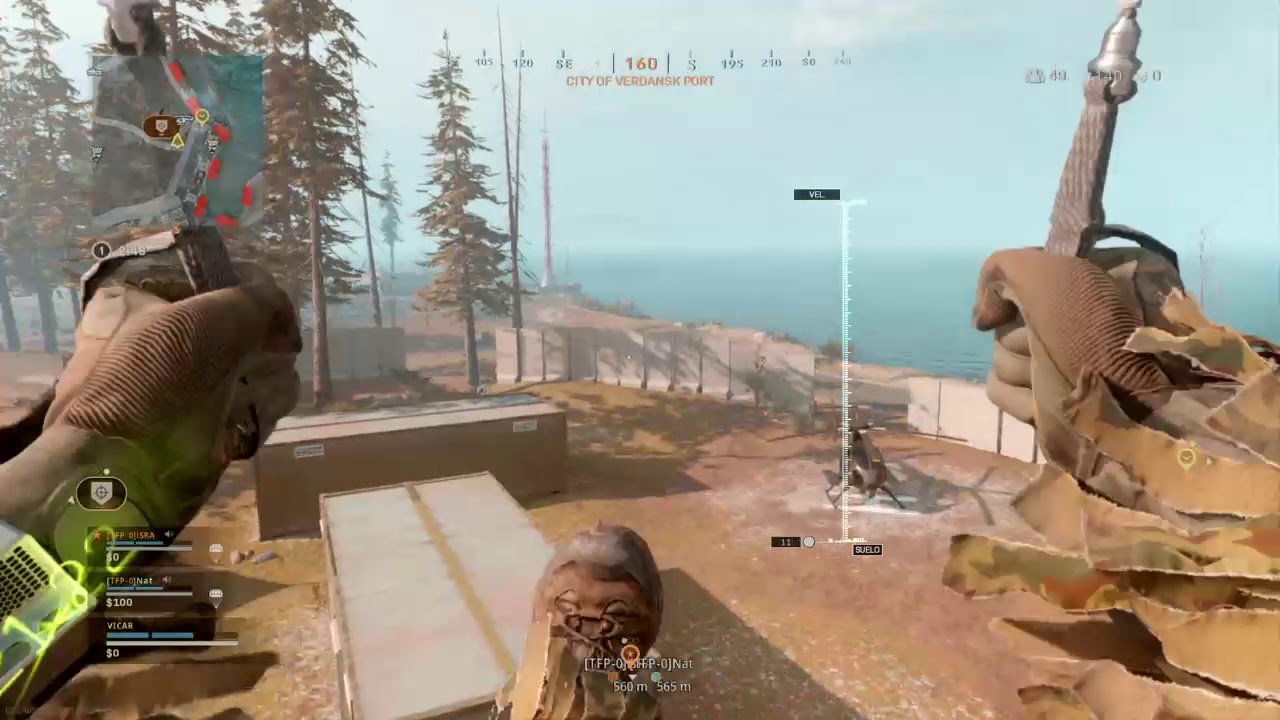 Venganza  helic&oacute;ptero  robado - longshot snipper