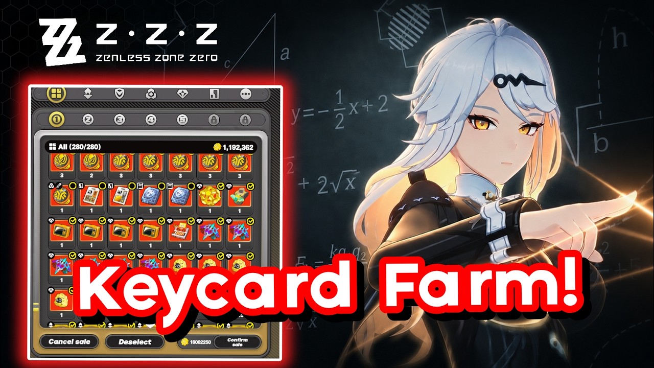Never Run Out of Keycards Again! | Best Farming Route | ZZZ 3.1