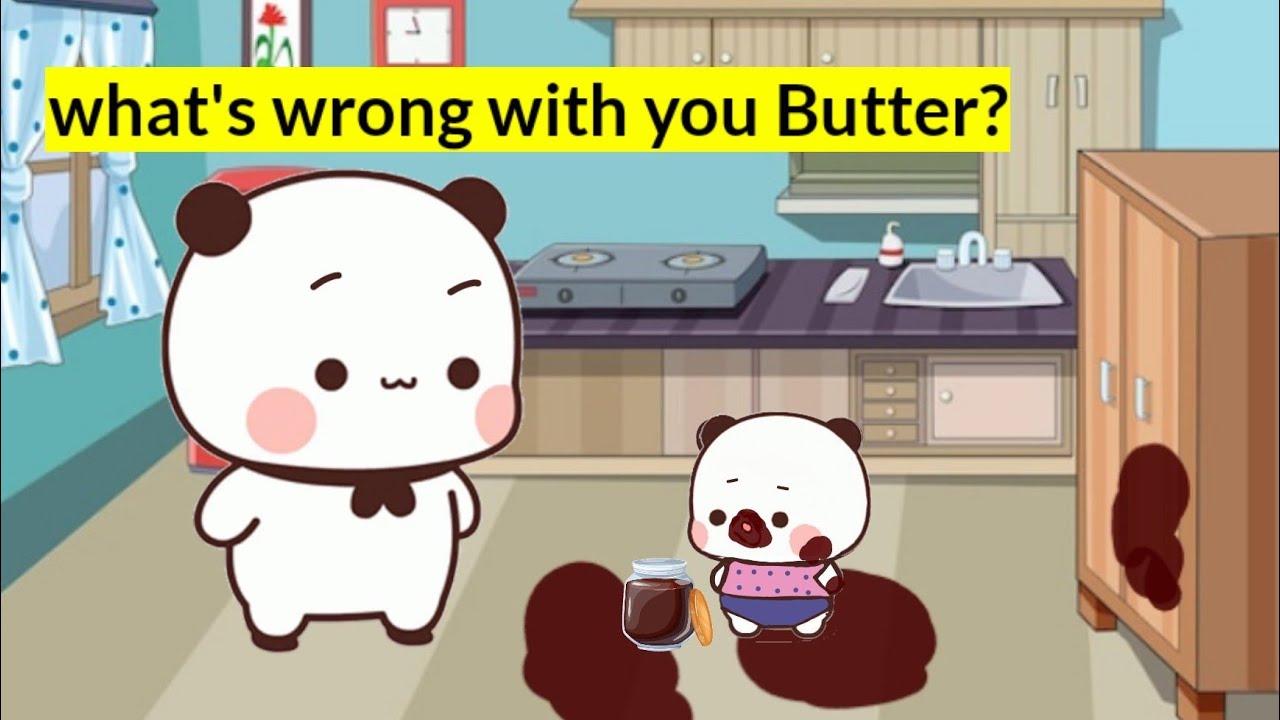 Butter Made Everything Messy with Nutella | Poor Bubu| Bubu dudu stories