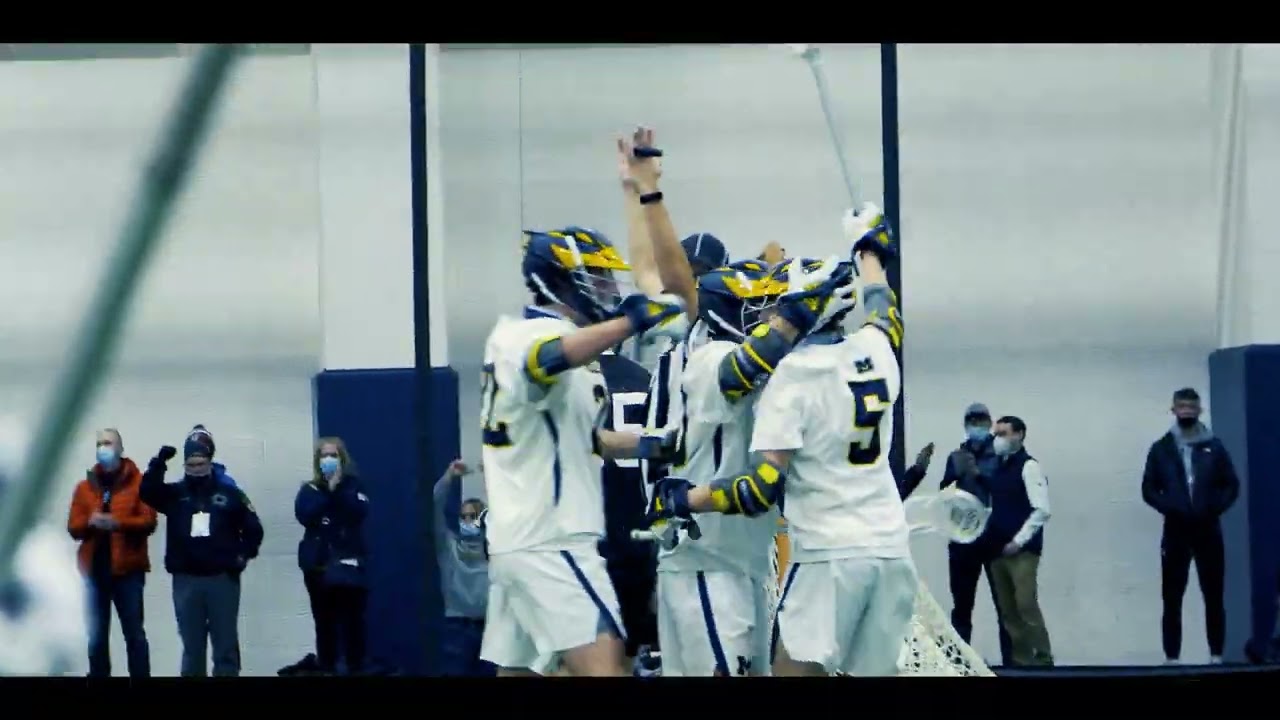Michigan Men's Lacrosse Highlights vs Bellarmine (2/5/2022)