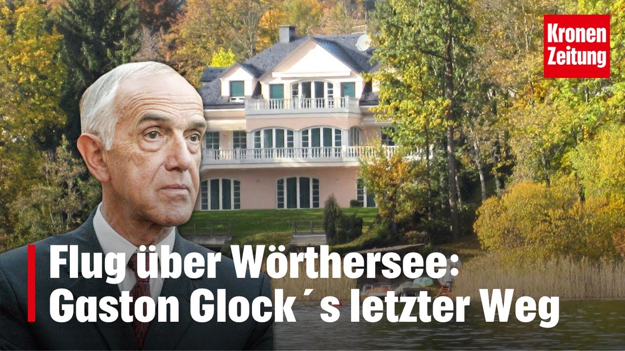 Privatflug &uuml;ber den W&ouml;rthersee: Glock&acute;s letzter Weg | krone.tv NEWS