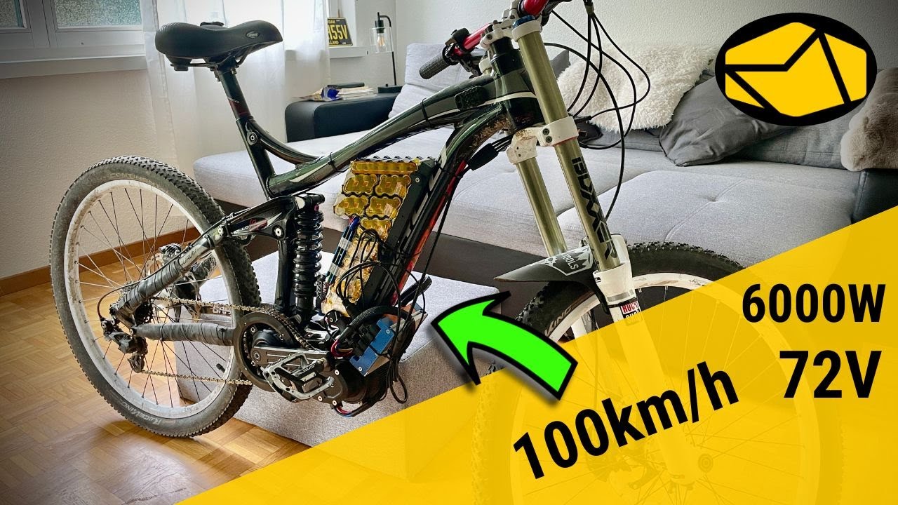 Así hice la bicicleta MTB eléctrica más radical posible.
