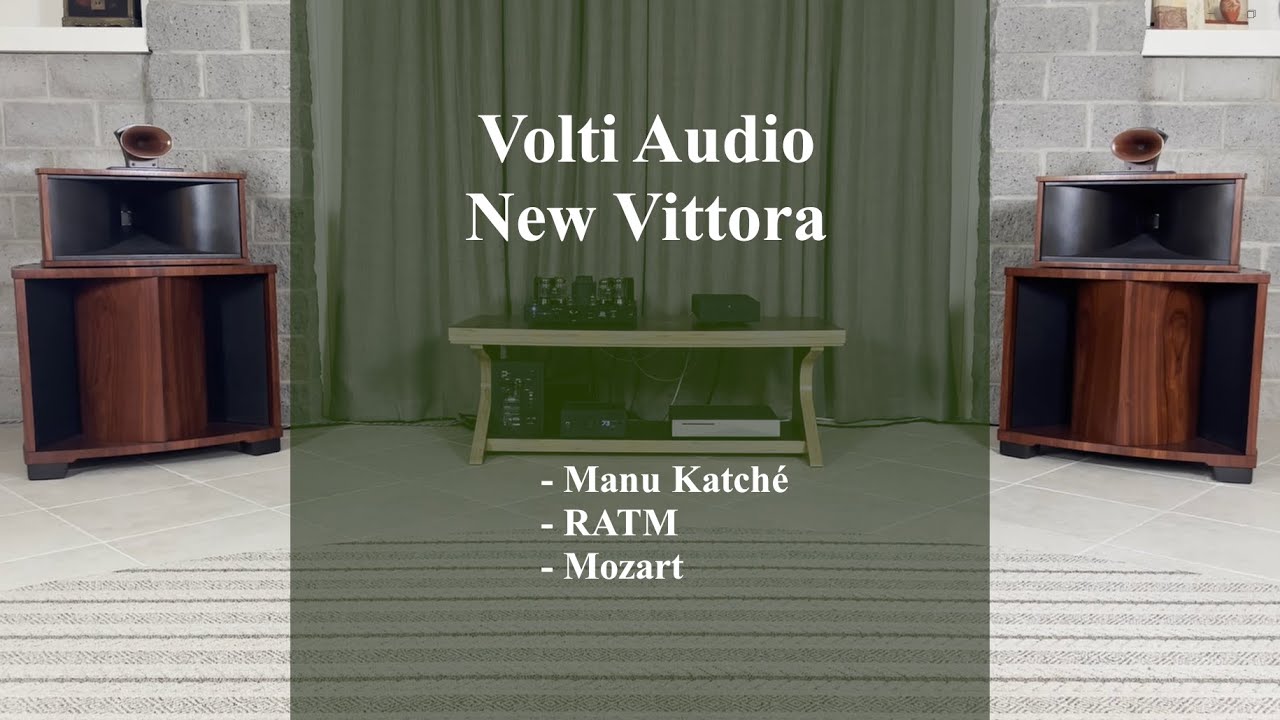 Volti Audio Vittora - Can you hear what a speaker sounds like from a video?  Video B