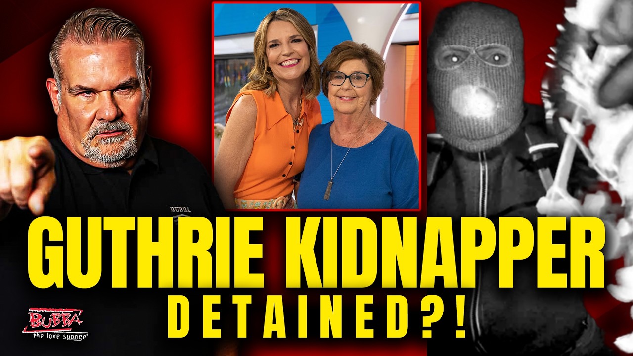 GUTHRIE KIDNAPPER DETAINED?! - Bubba the Love Sponge® Show | 2/11/2026